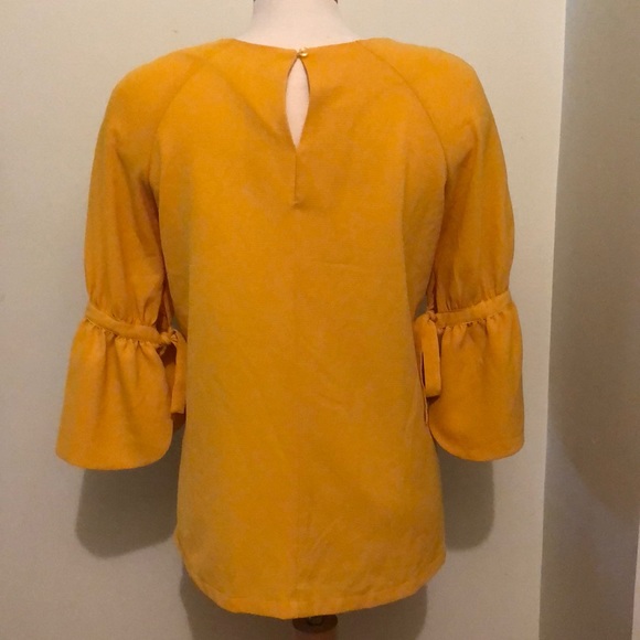 Yellow blouse size S. - Picture 4 of 5
